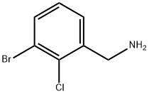 (3-broMo-2-chlorophenyl)MethanaMine Structure