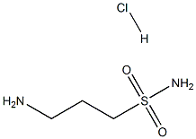 3-AMinopropane-1-sulfonaMide, HCl Structure