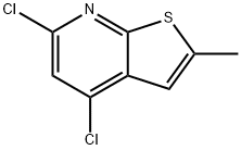 4,6-Dichloro-2-Methylthieno[2,3-b]pyridine Structure