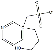 3-Pyridinepropanol, 3-Methanesulfonate 구조식 이미지