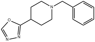 2-(1-benzylpiperidin-4-yl)-1,3,4-oxadiazole Structure