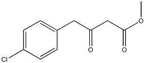 Methyl 4-(4-chlorophenyl)-3-oxobutanoate Structure