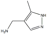 (5-Methyl-1H-pyrazol-4-yl)MethanaMine 구조식 이미지