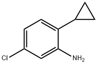 5-chloro-2-cyclopropylaniline 구조식 이미지