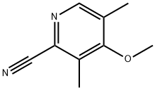 4-Methoxy-3,5-diMethylpicolinonitrile Structure