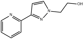 2-(3-(pyridin-2-yl)-1H-pyrazol-1-yl)ethanol Structure