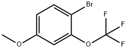 1-BROMO-4-METHOXY-2-TRIFLUOROMETHOXY-BENZENE 구조식 이미지