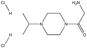 2-AMino-1-(4-isopropylpiperazin-1-yl)ethanone 2HCl 구조식 이미지