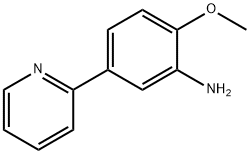 2-Methoxy-5-(pyridin-2-yl)aniline Structure