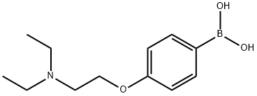 4-(2-(diethylaMino)ethoxy)phenylboronic acid Structure