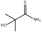 2-하이드록시-2-메틸프로판티오아마이드 구조식 이미지