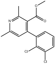 105383-68-4 4-(2,3-Dichlorophenyl)-2,6-dimethyl-3-pyridinecarboxylic acid methyl ester