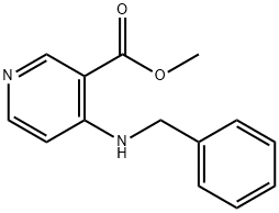 Methyl 4-(benzylaMino)nicotinate Structure