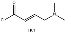(E)-4-(diMethylaMino)but-2-enoyl chloride Structure