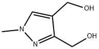 [3-(hydroxyMethyl)-1-Methyl-pyrazol-4-yl]Methanol Structure