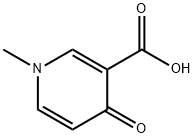 1-Methyl-4-oxo-1,4-dihydropyridine-3-carboxylic acid Structure