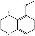 5-METHOXY-3,4-DIHYDRO-2H-BENZO[B][1,4]옥사진 구조식 이미지