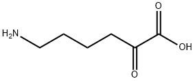 omega-Amino-alpha-ketocaproic acid Structure