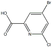 4-BroMo-6-클로로피콜린산 구조식 이미지