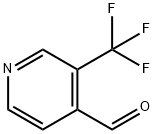 3-Trifluoromethyl-pyridine-4-carbaldehyde 구조식 이미지