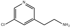 2-(5-클로로-피리딘-3-일)-에틸아민 구조식 이미지