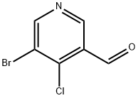 5-broMo-4-chloronicotinaldehyde 구조식 이미지