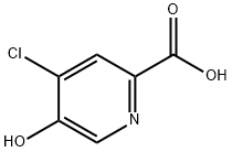 4-Chloro-5-hydroxy-pyridine-2-carboxylic acid Structure