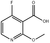 4-플루오로-2-메톡시니코틴산 구조식 이미지