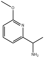 1-(6-Methoxypyridin-2-yl)ethanaMine 구조식 이미지