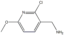 (2-Chloro-6-Methoxypyridin-3-yl)MethanaMine Structure