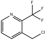 3-(ChloroMethyl)-2-(trifluoroMethyl)pyridine Structure