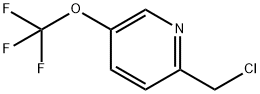 2-(ChloroMethyl)-5-(trifluoroMethoxy)pyridine Structure