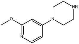 1-(2-Methoxy-pyridin-4-yl)-piperazine Structure