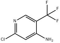 6-클로로-3-트리플루오로메틸피리딘-4-일아민 구조식 이미지