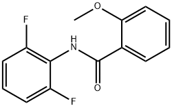 N-(2,6-Difluorophenyl)-2-MethoxybenzaMide, 97% Structure