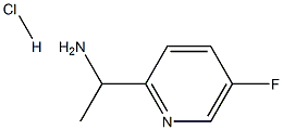 5-fluoro-a-Methyl-2-PyridineMethanaMine hydrochloride 구조식 이미지