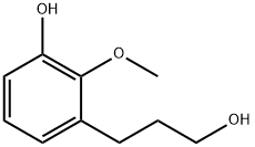 3-(3-Hydroxypropyl)-2-Methoxyphenol Structure