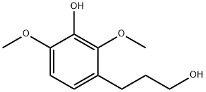 3-(3-Hydroxypropyl)-2,6-diMethoxyphenol 구조식 이미지