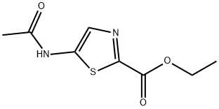 Ethyl 5-acetaMidothiazole-2-carboxylate 구조식 이미지