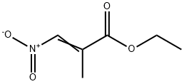 ethyl 2-Methyl-3-nitroacrylate Structure