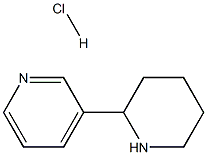 3-(Piperidin-2-yl)pyridine hydrochloride Structure