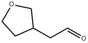 2-(Tetrahydrofuran-3-yl)acetaldehyde 구조식 이미지