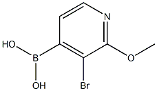 3-BroMo-2-Methyoxypyridine-4-boronic acid Structure