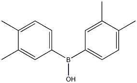 Bis(3,4-diMethylphenyl)borinic acid 구조식 이미지