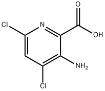 3-AMino-4,6-dichloropicolinic acid Structure