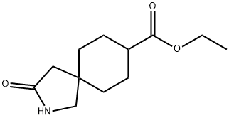 Ethyl 3-oxo-2-azaspiro[4.5]decane-8-carboxylate Structure