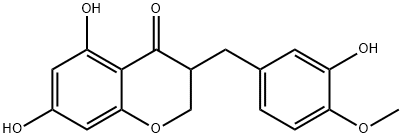 3'-Hydroxy-3,9-dihydroeucomin 구조식 이미지