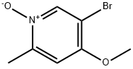 5-broMo-4-Methoxy-2-Methylpyridine 1-oxide Structure