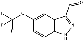 5-TrifluoroMethoxy-1H-indazole-3-carbaldehyde Structure