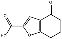 4-Oxo-4,5,6,7-tetrahydrobenzofuran-2-carboxylic acid Structure